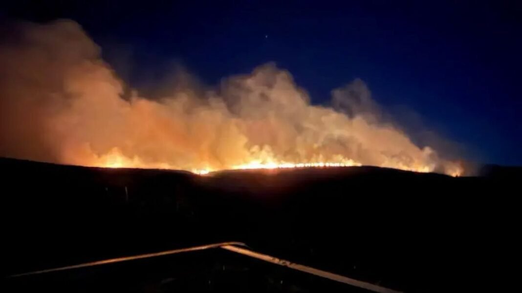 “Massive UK Wildfire Contained; A47 Snake Pass Reopens”