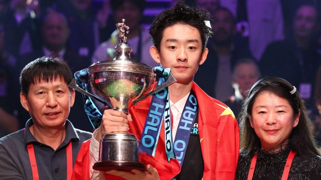 “Wu Yize Claims Snooker World Title with Father’s Sacrifice”