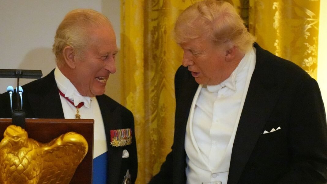King Charles III Charms Guests at State Dinner