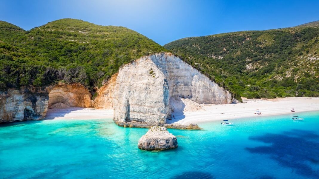 “UK’s 3-Hour Escape: Fteri Beach Crowned Europe’s Best”