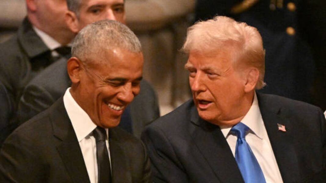 “Obama Takes Swipe at Trump on Colbert Show”