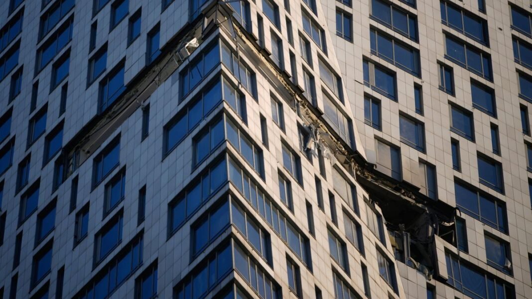 Moscow High-Rise Hit by Ukrainian Drone Strike