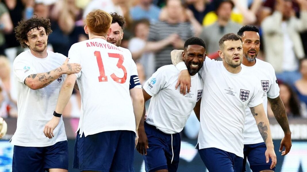 “England XI Triumph Over World XI in Thrilling Soccer Aid Clash”