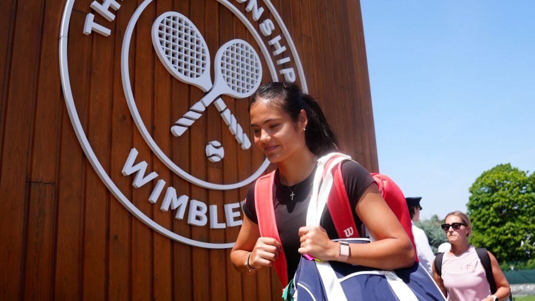 “Djokovic and Raducanu Set for Wimbledon Showdowns”