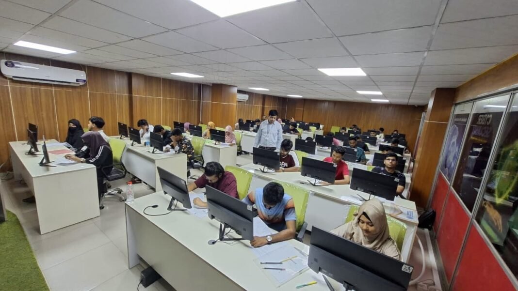 152 Applicants Per Seat in Dhaka for AI Training Selection Exam