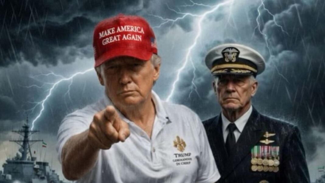 “Trump’s Cryptic AI Image Sparks Military Speculation”