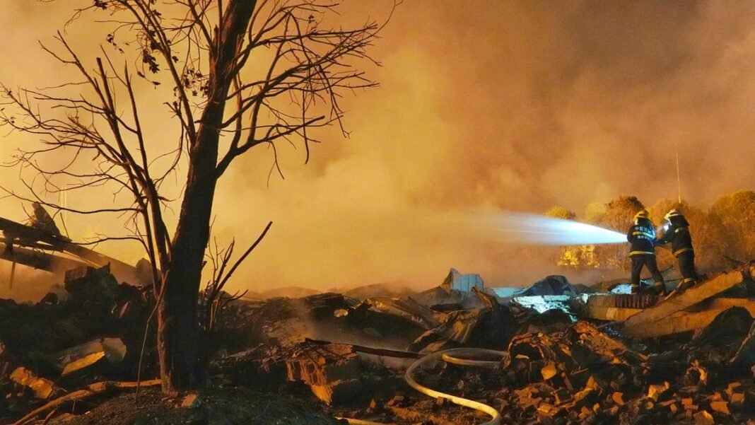“Deadly Explosion at Chinese Fireworks Factory”