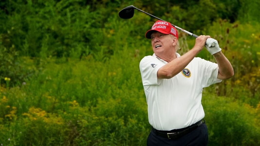 Trump Skips White House Faith Gathering for Golf