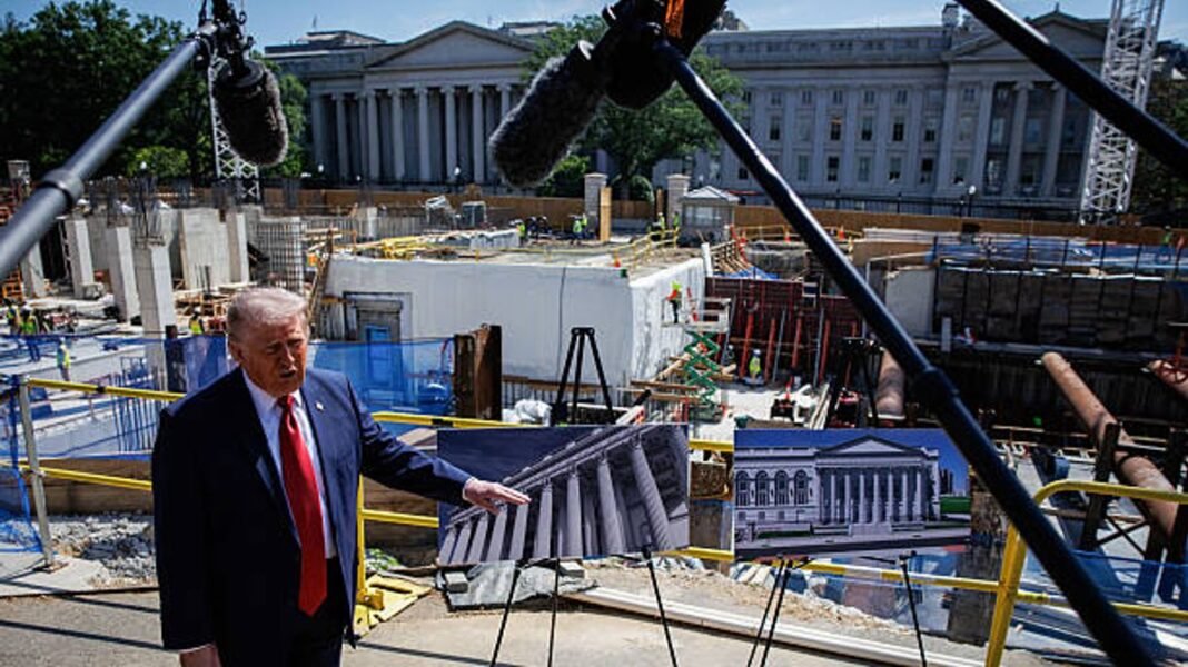 “Trump’s Billion-Dollar Underground Ballroom Raises Speculation”