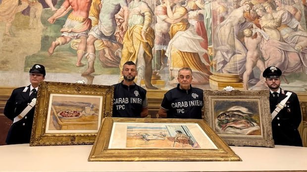 “Stolen Masterpieces Recovered in Italy”