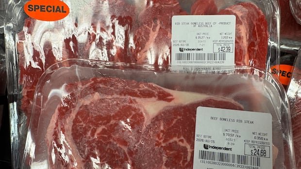 “Price Gap: Australian Beef Undercuts Canadian Competition”