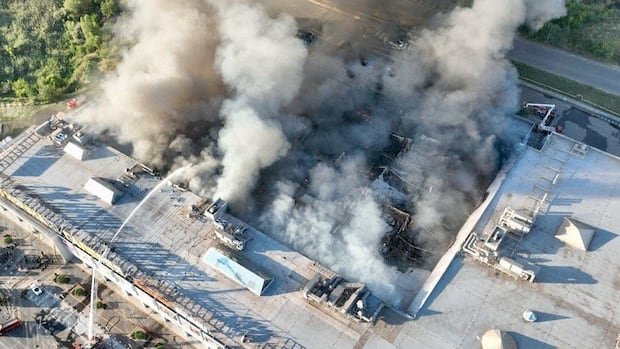 “Russian Drones Kill 16, Injure 130 at Shopping Center in Ukraine”